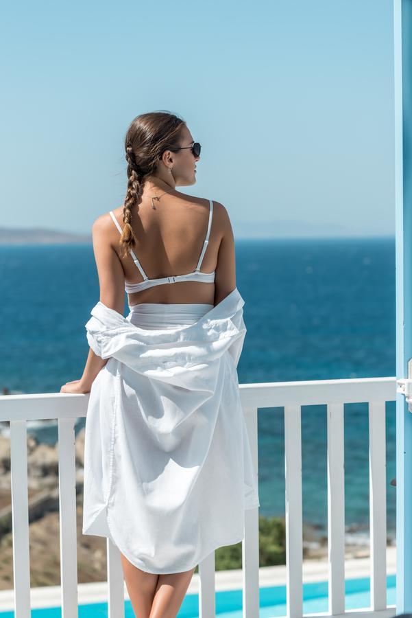 Capo Di Mykonos Resort Agios Ioannis Diakoftis Экстерьер фото